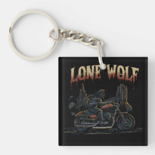 bikers don't go grey we turn chrome... motorcycles key ring