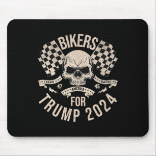 Bikers For Trump Take America Back Election 2024 Mouse Mat