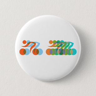 Bikers Freak 6 Cm Round Badge