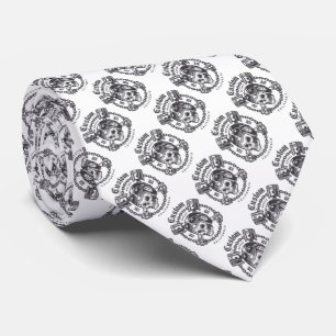 Bikers Skull Tie
