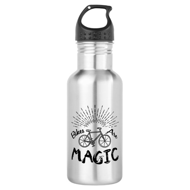 Bikes Are Magic 532 Ml Water Bottle (Front)