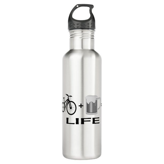 Bikes & Beer! 710 Ml Water Bottle (Front)