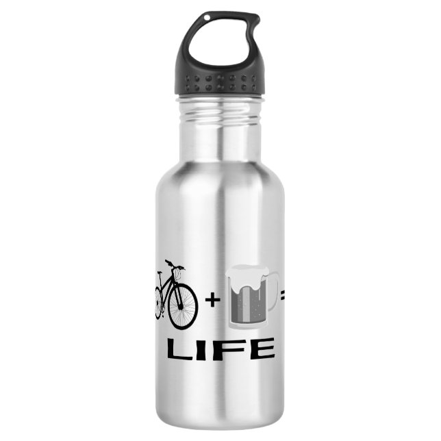 Bikes & Beer! 710 Ml Water Bottle (Front)