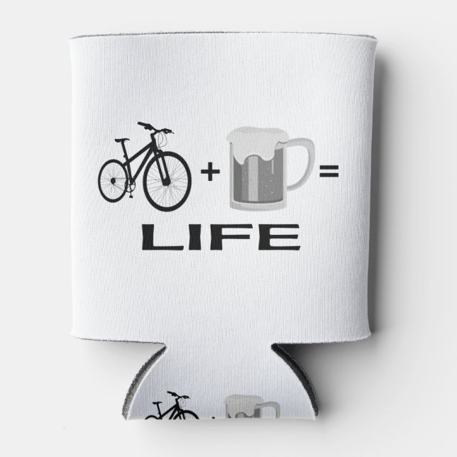 Bikes & Beer! Can Cooler (Front)
