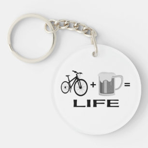 Bikes & Beer! Key Ring