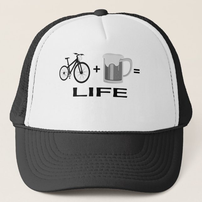 Bikes & Beer! Trucker Hat (Front)