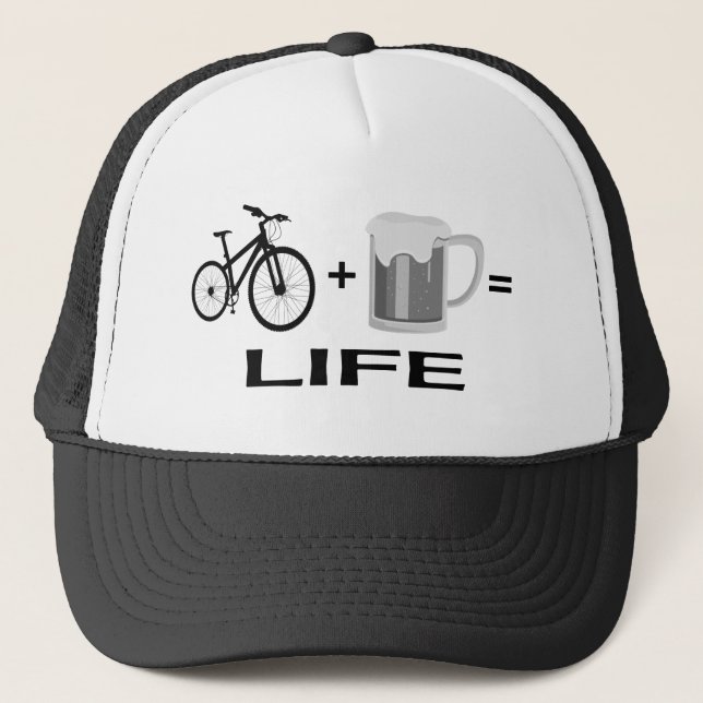 Bikes & Beer! Trucker Hat (Front)