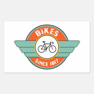 Bikes, Since 1817 Rectangular Sticker
