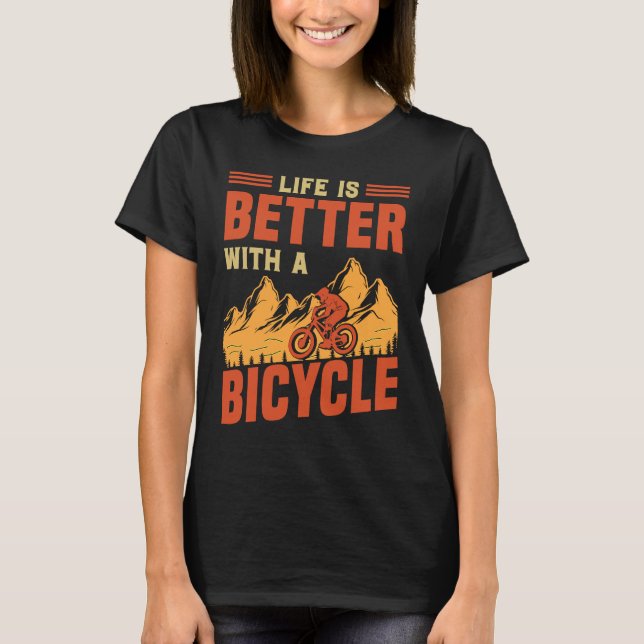 Biking and Cycling   12 T-Shirt (Front)