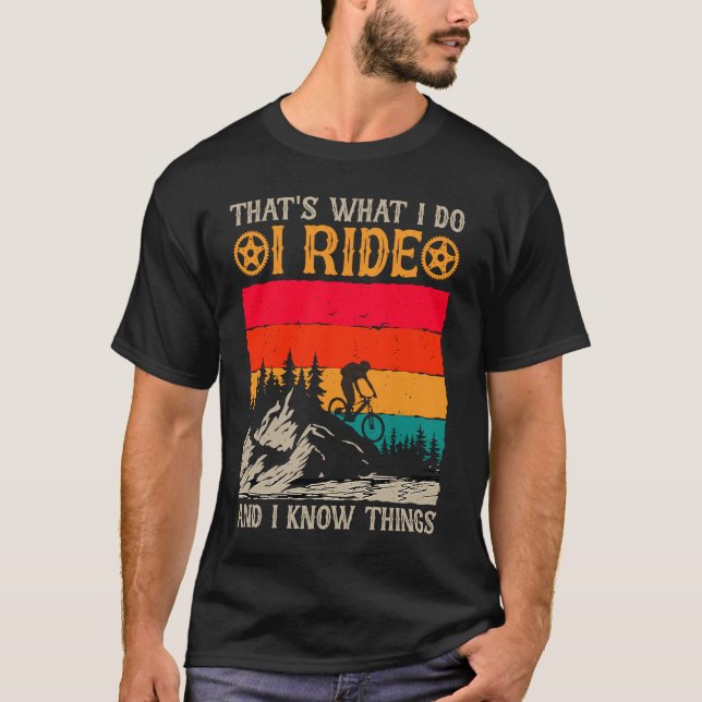 Biking and Cycling   17 T-Shirt (Front)