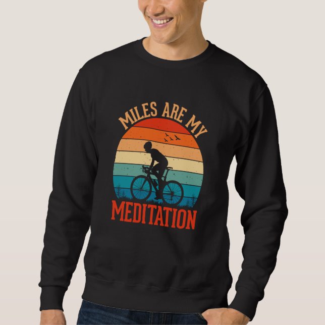 Biking and Cycling  64 Sweatshirt (Front)