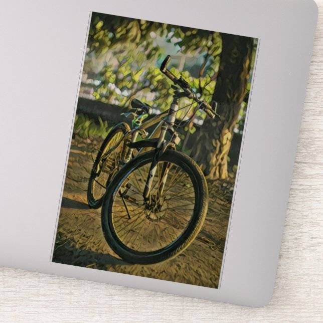 Biking Artwork (Detail)