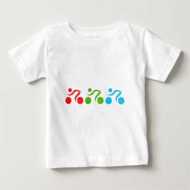Biking Baby T-Shirt (Front)