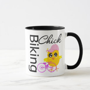 Biking Chick Mug