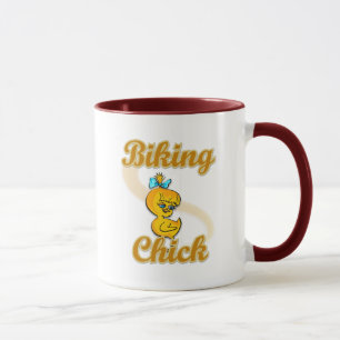 Biking Chick Mug