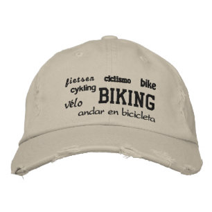 Biking - Embroidered Hat
