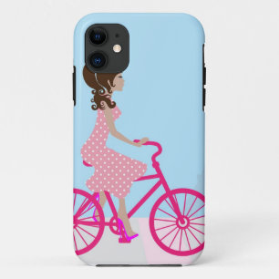 Biking in Paris iPhone 5/5S Case