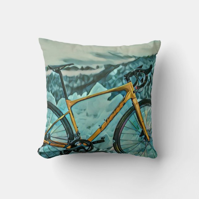 Biking Lover Gift Cushion (Front)