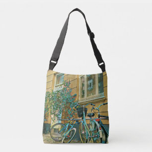 Biking Lover Gift Cycling Painting Crossbody Bag