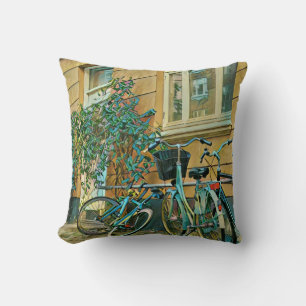 Biking Lover Gift   Cycling Painting Cushion
