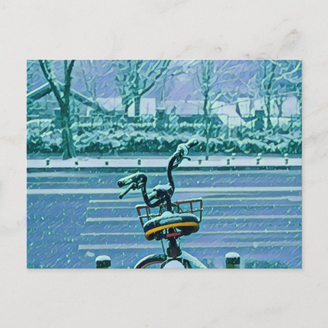 Biking Lover Gift Postcard (Front)