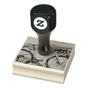 Biking Lover Gift Rubber Stamp