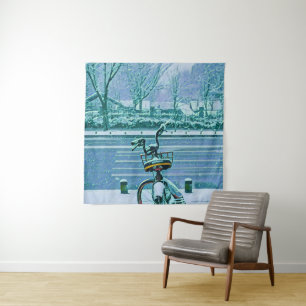 Biking Lover Gift Tapestry