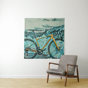 Biking Lover Gift Tapestry