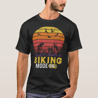 Biking Mode On Mountain Bike Vintage vintage gift T-Shirt