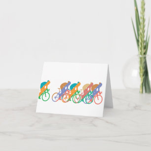 Biking note card