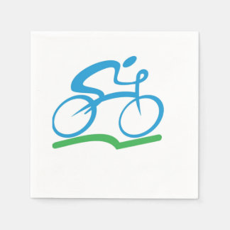 Biking Paper Napkins