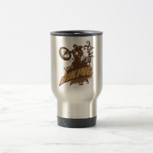 Biking Rocks! Travel Mug