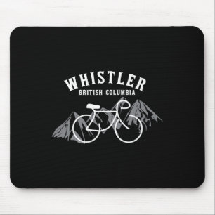 Biking Whistler Vancouver British Columbia Canada Mouse Mat