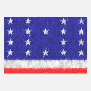 Bikini Atoll Oil Painting Drawing Wrapping Paper Sheet