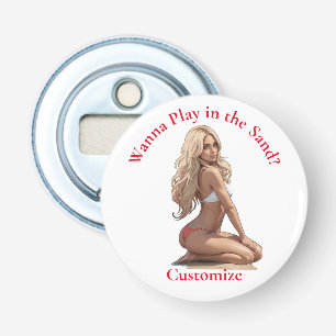 Bikini Beach Girl Thunder_Cove Bottle Opener