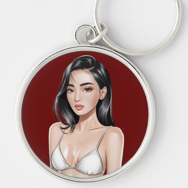 Bikini Bliss Keychain (Front)