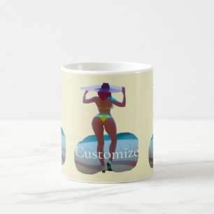 Bikini Booty Beach Girl Thunder_Cove Coffee Mug
