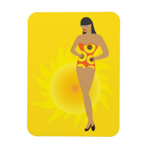 Bikini Girl Magnet