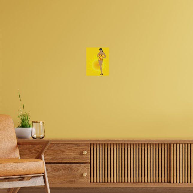 Bikini Girl Poster (Living Room 2)