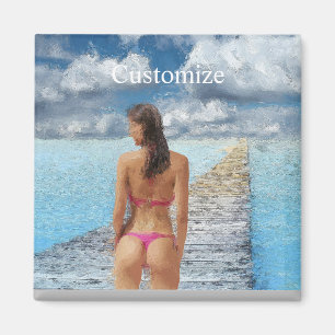 Bikini Girl Thunder_Cove  Magnet