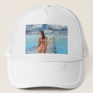 Bikini Girl Thunder_Cove  Trucker Hat