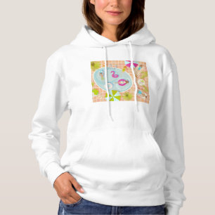 Bikini girls and guys playing swimming pool game hoodie