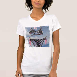 Bikini Hanging On A Clothesline T-Shirt