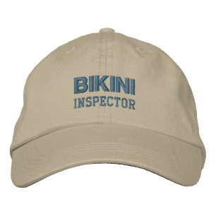 BIKINI INSPECTOR cap (monotone)