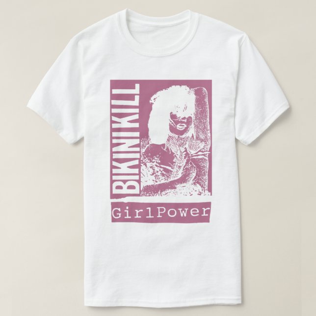 Bikini Kill - Girl Power Premium  T-Shirt (Design Front)