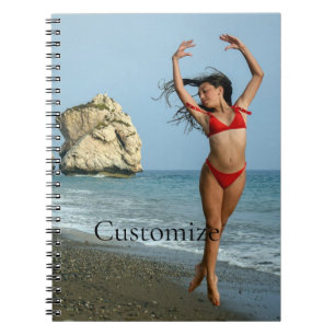 Bikini Model Dancing Thunder_Cove Notebook