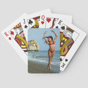 Bikini Model Dancing Thunder_Cove Playing Cards