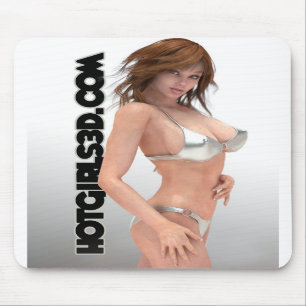 Bikini Model Mouse Pad