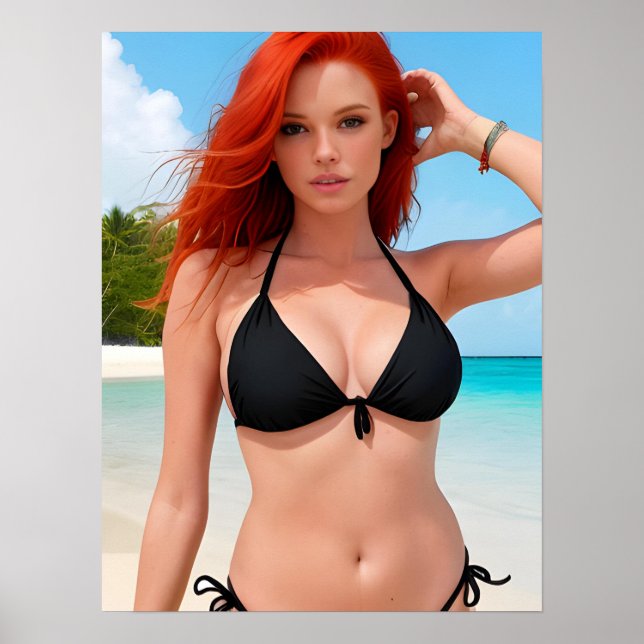 Bikini Model Poster (Front)