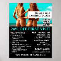 Bikini Models, Tanning Salon Advertising